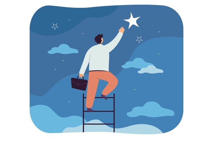Man Catching a Star